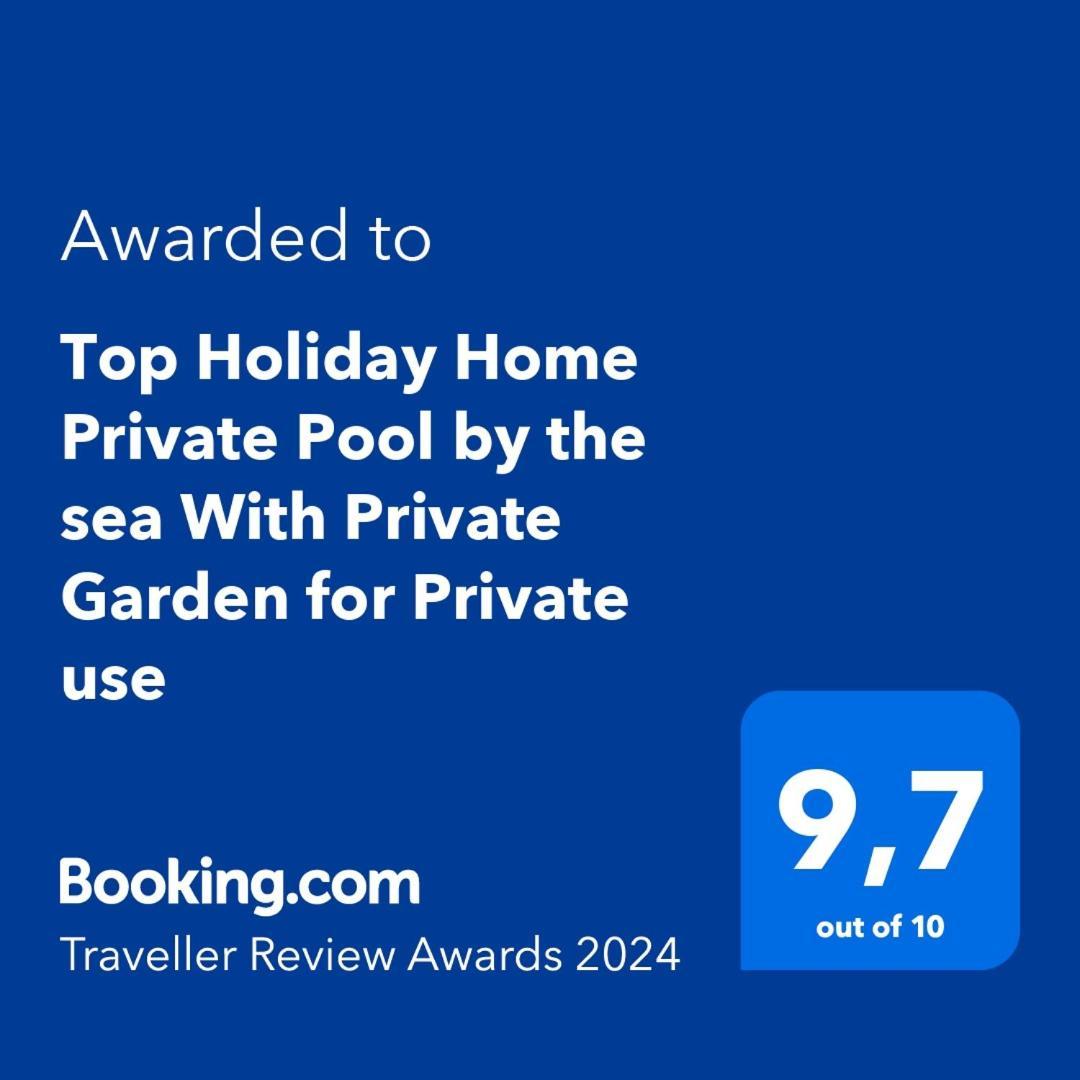 Top Holiday Home Private Pool By The Sea With Private Garden For Private Use Koróni エクステリア 写真